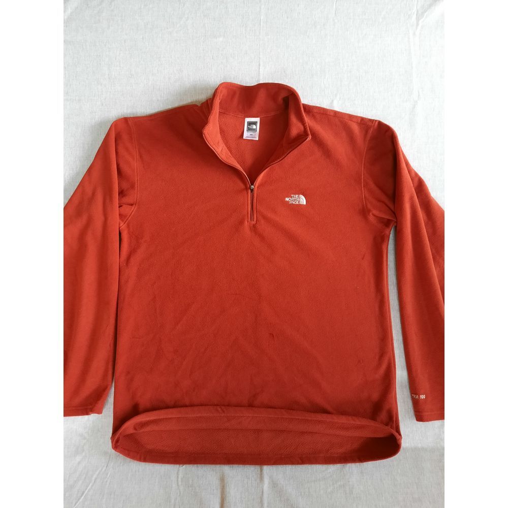The North Face Men's Medium Fleece Outdoor Zip-Up Embroidery Logo Sweater Jacket
